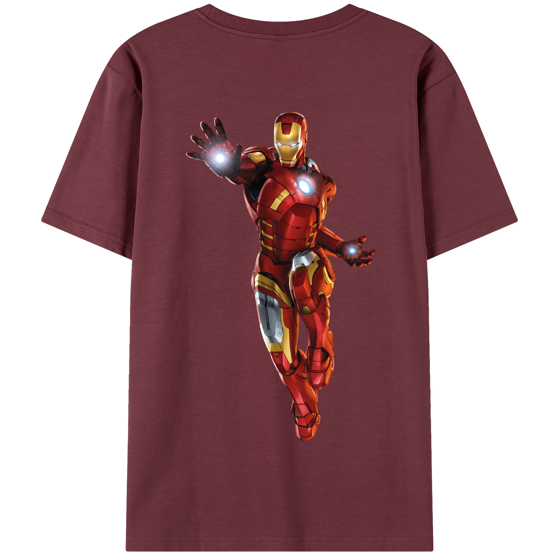 （画像用） アベンジャーズ The Avengers 綿100％半袖Tシャツ（背面プリント）